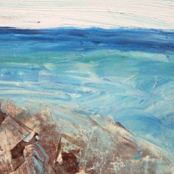 View of a Rocky Coast - by Jak at ArtyMarksArt