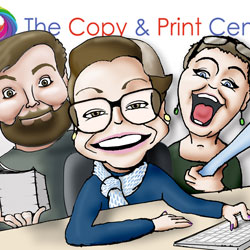 Copy and Print Cartoon v2 by Mark Ward at ArtyMarks Art
