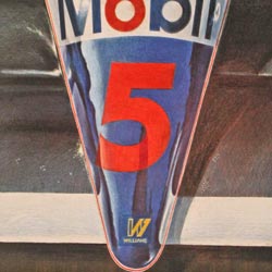 Mansell's Red 5 by Mark Ward at ArtyMarks Art