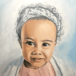 Nova - Portrait by Mark Ward at ArtyMarks Art